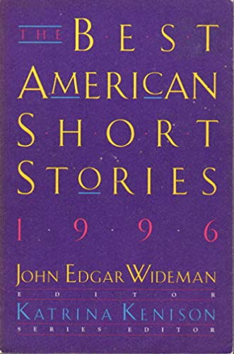 Cover of The Best American Short Stories 1996: Selected from U.S. and Canadian Magazines