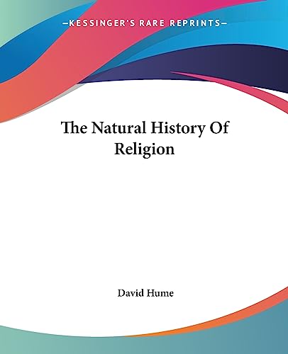 Cover of The Natural History of Religion