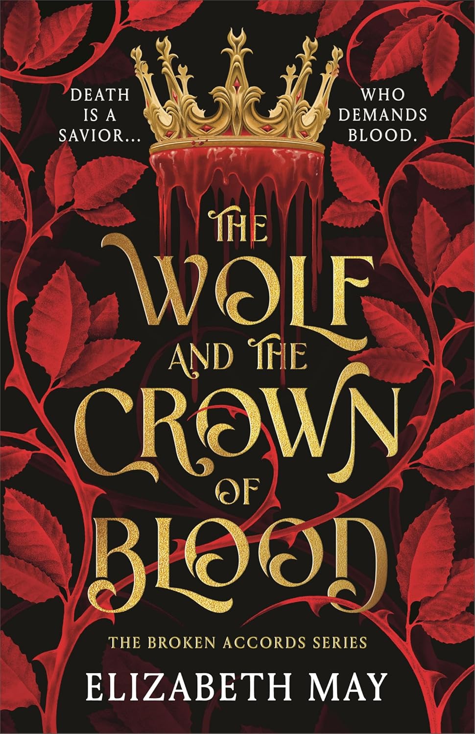 Cover of The Wolf and the Crown of Blood