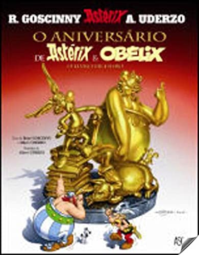 Cover of O Aniversario de Asterix e Obelix - O Livro de Ouro