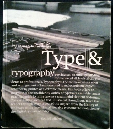 Cover of Type and Typography