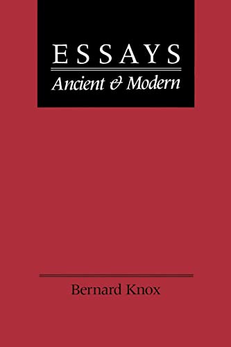 Cover of Essays Ancient and Modern
