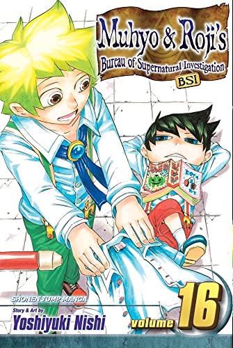 Cover of Muhyo & Roji's Bureau of Supernatural Investigation, Vol. 16