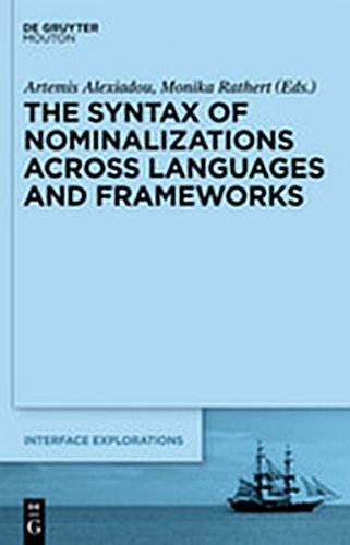 Cover of The Syntax of Nominalizations Across Languages and Frameworks