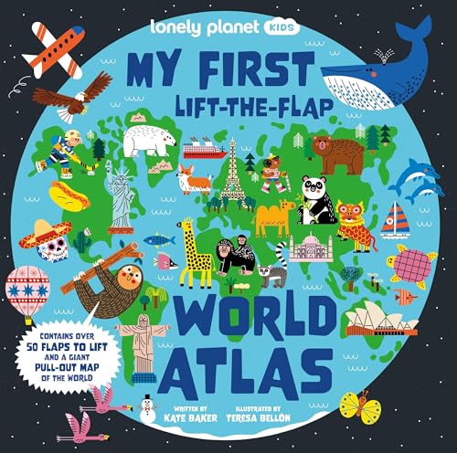 Cover of Lonely Planet Kids My First Lift-the-Flap World Atlas