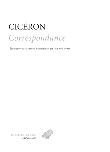 Correspondance : lettres 1 a 954