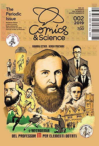 Cover of Comics & Science n. 02/2019: The Periodic Issue