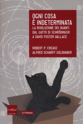 Cover of Ogni cosa e indeterminata. La rivoluzione dei quanti dal gatto di Schrodinger a David Foster Wallace