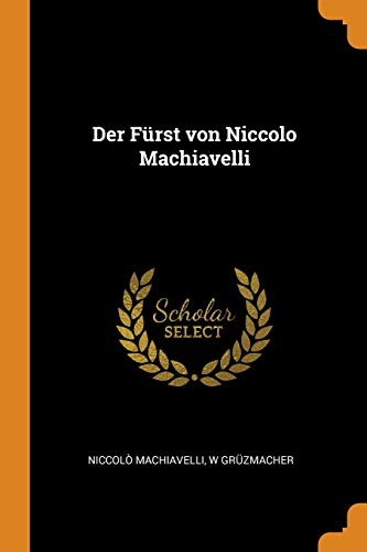Cover of Der Fürst Von Niccolo Machiavelli