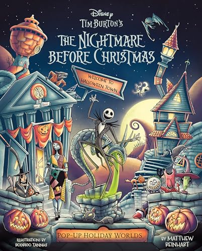 Cover of The Nightmare Before Christmas: Pop-Up Holiday Worlds