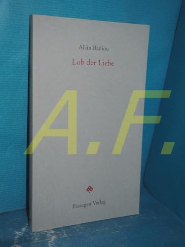 Cover of Lob der Liebe