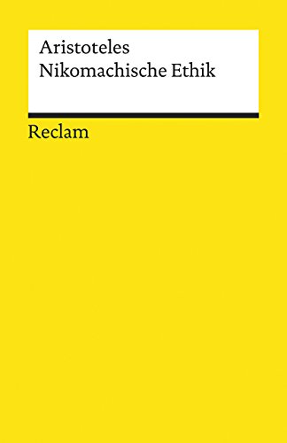 Cover of Nikomachische Ethik