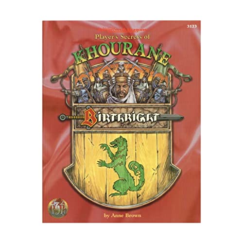 Cover of Player's Secrets of Khourane: Birthright: Domain Sourcebook