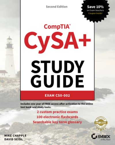 Cover of CompTIA CySA+ Study Guide Exam CS0-002