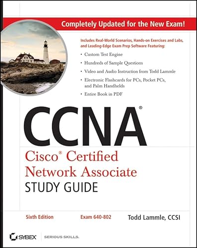 Cover of CCNA, Cisco Certified Network Associate: Exam 640-802