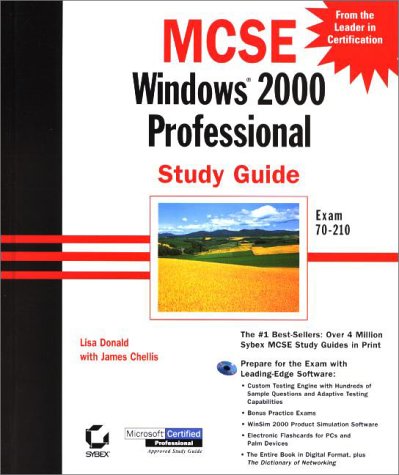 Cover of MCSE: Windows 2000 Professional Study Guide Exam 70-210