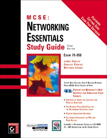 Cover of MCSE: Networking Essentials Study Guide, 3rd edition