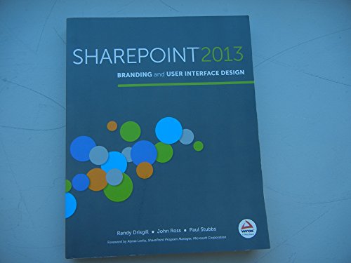 Cover of SharePoint 2013 Branding and User Interface Design