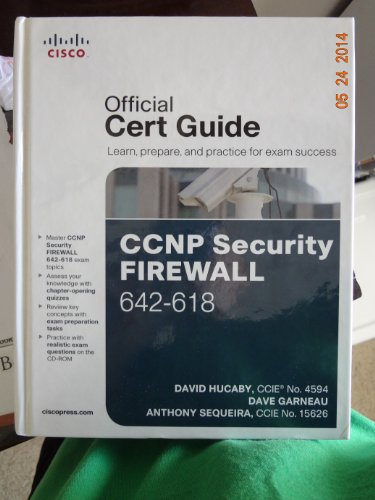 Cover of CCNP Security Firewall 642-618 Official Cert Guide