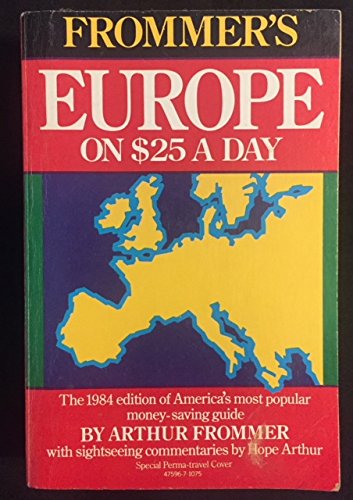 Cover of Europe on Twenty Five Dollars a Day