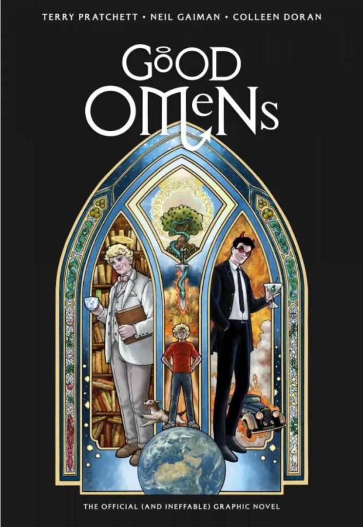 Cover of Good Omens: The Official (and Ineffable) Graphic Novel