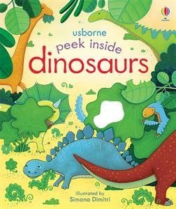 Cover of Peek Inside Dinosaurs