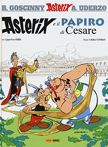 Cover of Asterix e il papiro di Cesare