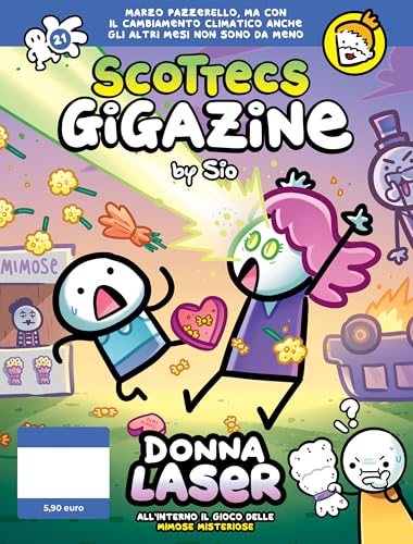 Cover of Scottecs Gigazine, Vol. 21: Donna Laser