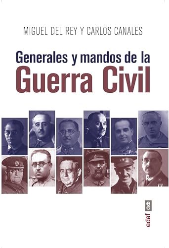 Cover of Generales y mandos de la Guerra Civil