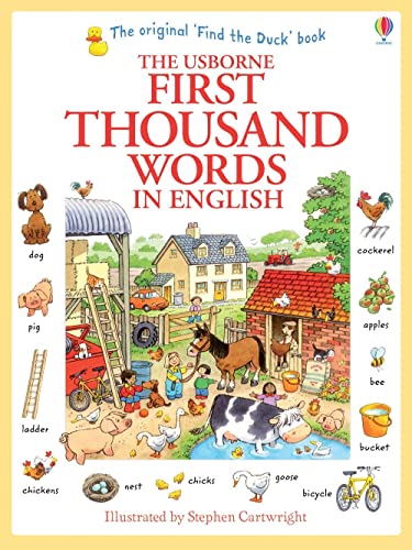 Cover of First Thousand Words in English Sticker Book