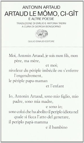 Artaud le Momo, Ci-git e altre poesie