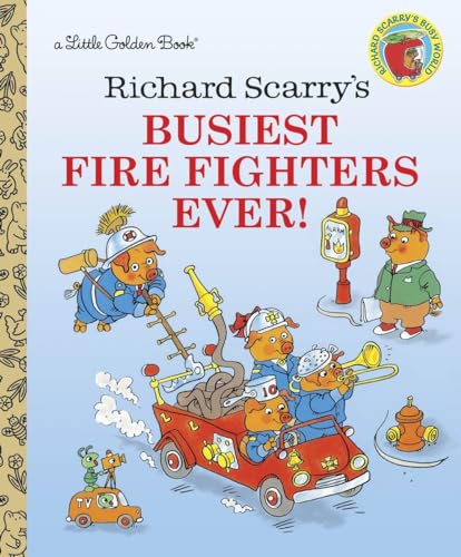 Cover of Richard Scarry's Busiest Firefighters Ever!