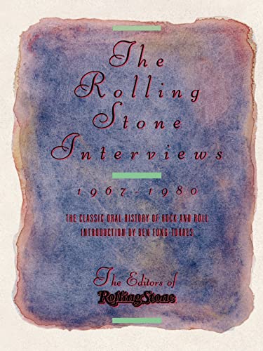Cover of The Rolling Stone Interviews, 1967-1980