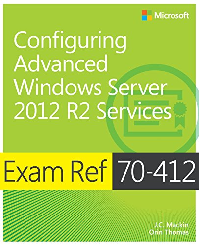 Cover of Exam Ref 70-412 Configuring Advanced Windows Server 2012 R2 Services