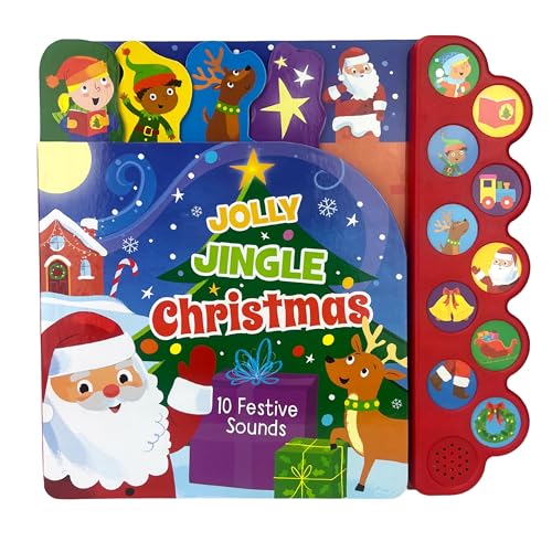 Jolly Jingle 10-Button Children's Christmas Sound Book