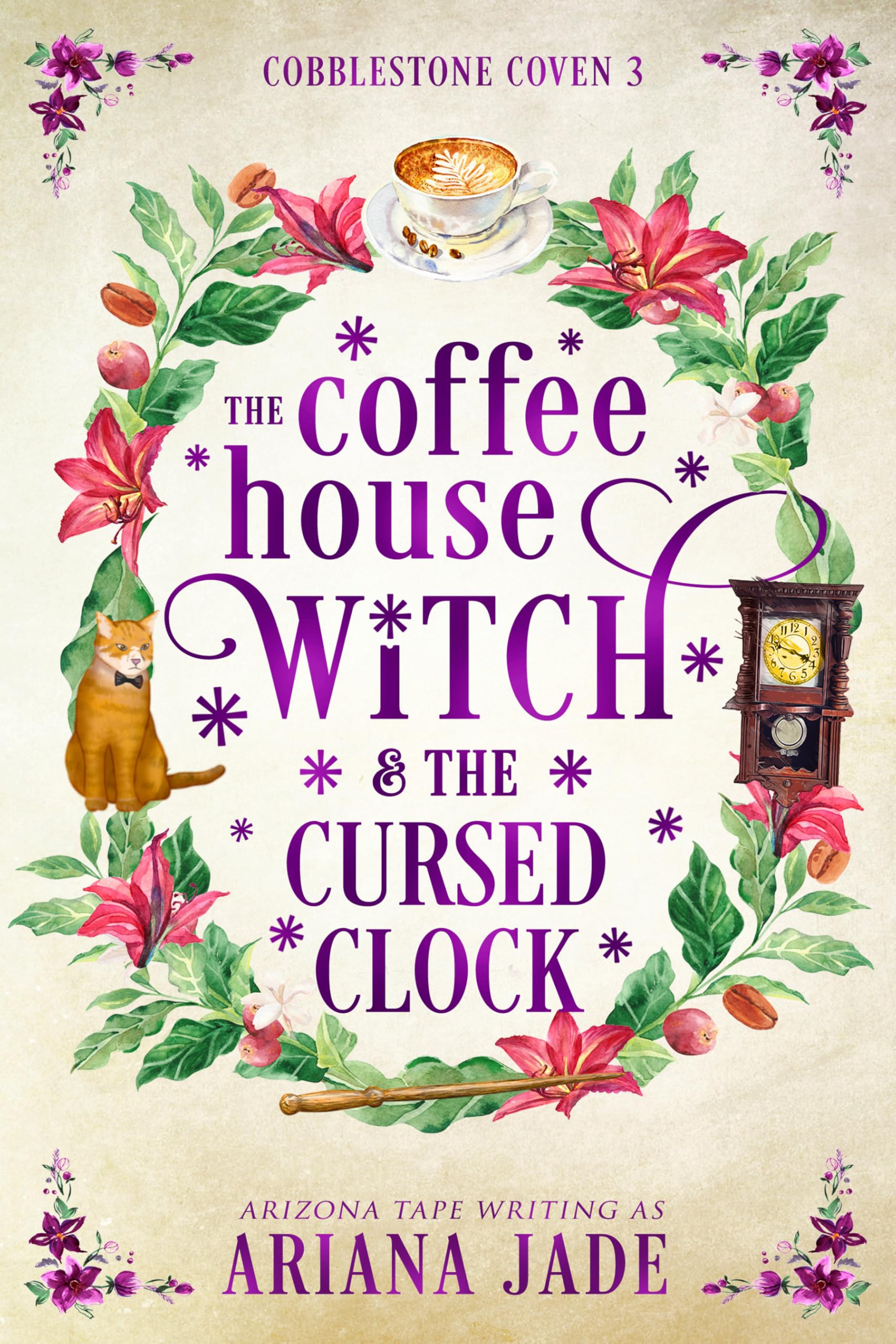 Cover of The Coffee House Witch & The Cursed Clock