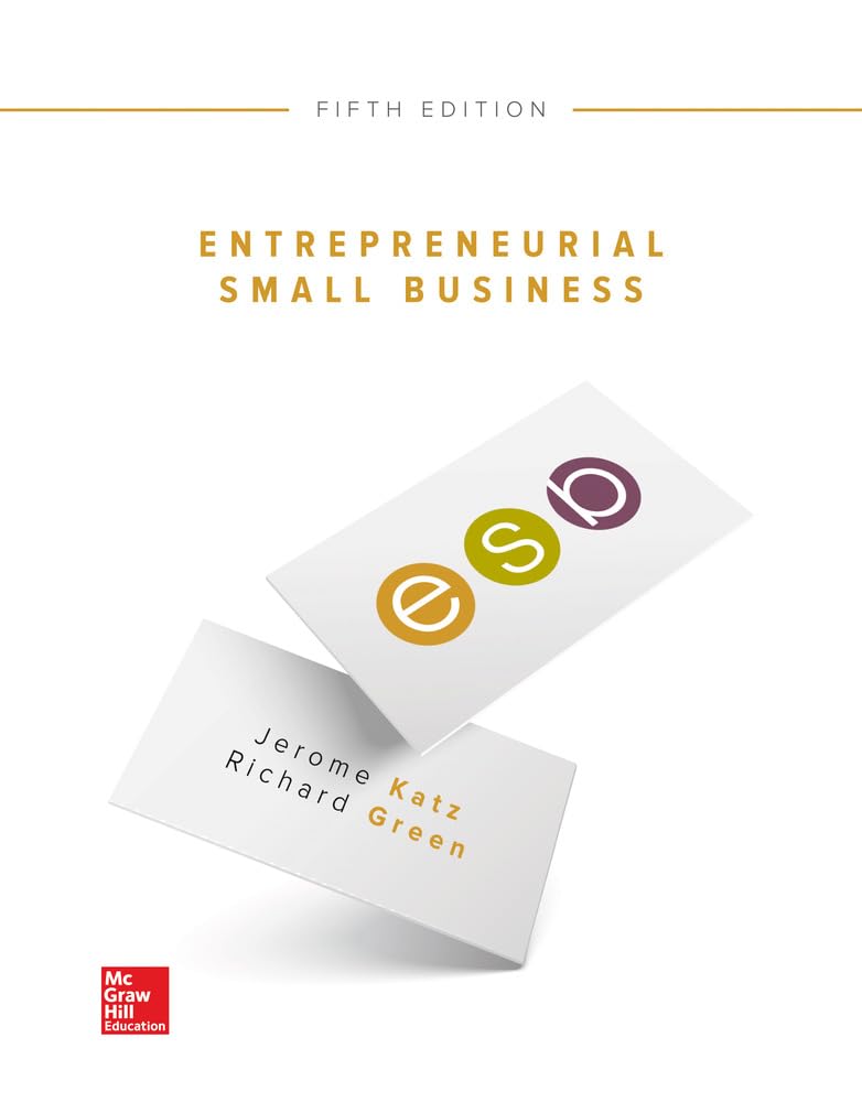 Cover of Entrepreneurial Small Business