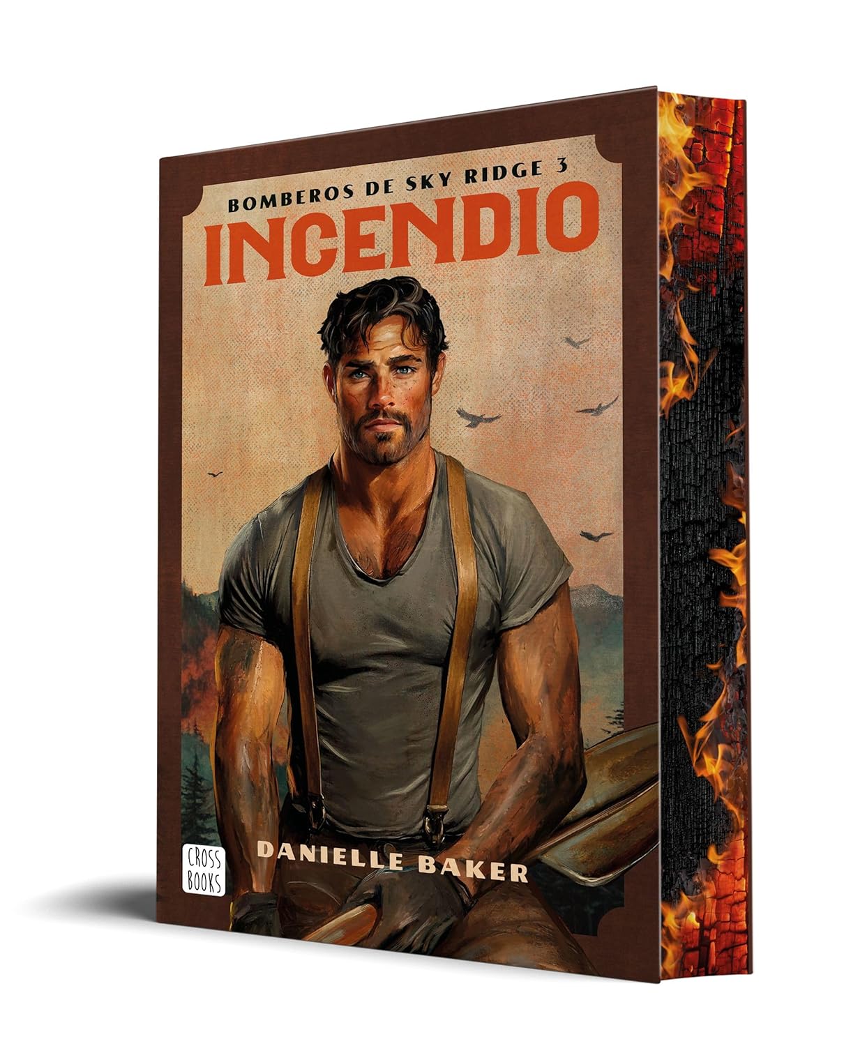 Incendio: Edición con cantos tintados