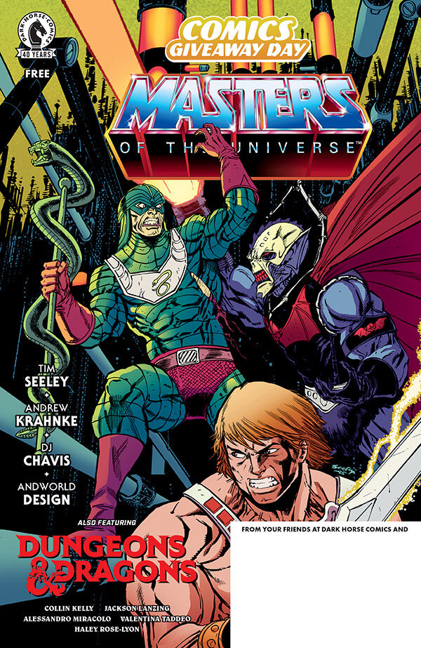 He-Man and the Masters of the Universe, Dungeons & Dragons: Comics Giveaway Day 2026