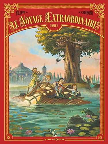 Cover of Le Voyage Extraordinaire - Le trophee Jules Verne - 1/3 - Tome 1