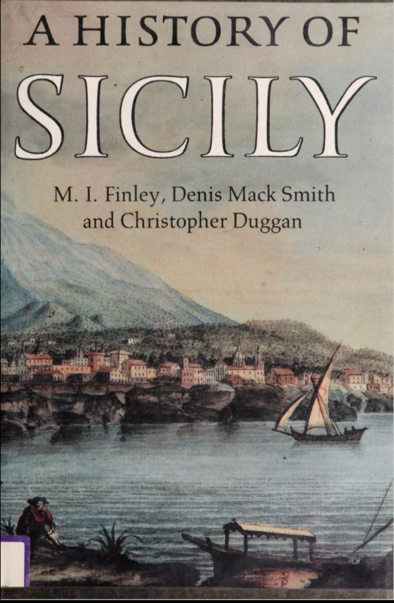 Cover of A History of Sicily