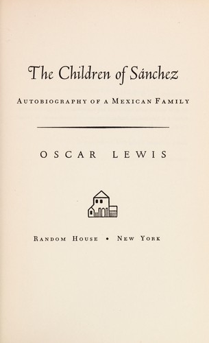 Cover of The Children of Sanchez