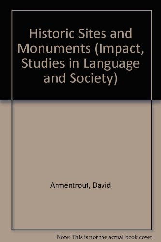 Historic Sites and Monuments