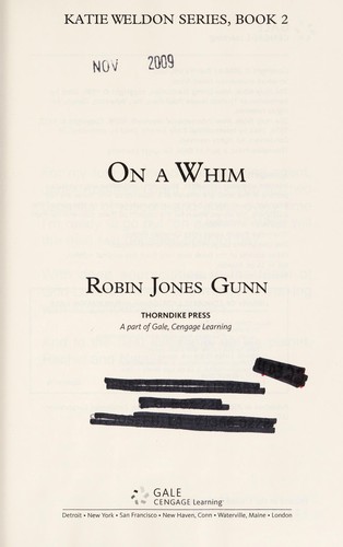 Cover of On a Whim
