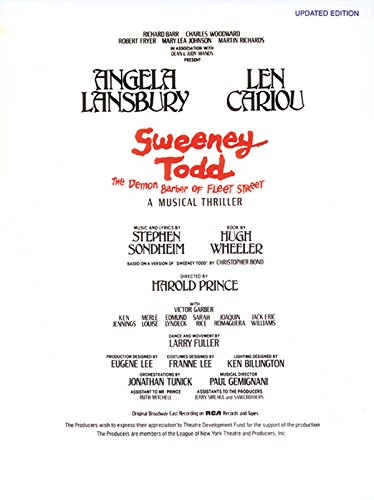 Sweeney Todd: The Demon Barber of Fleet Street