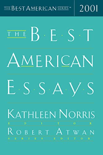 Cover of The Best American Essays 2001