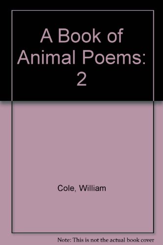 Cover of A Book of Animal Poems: 2