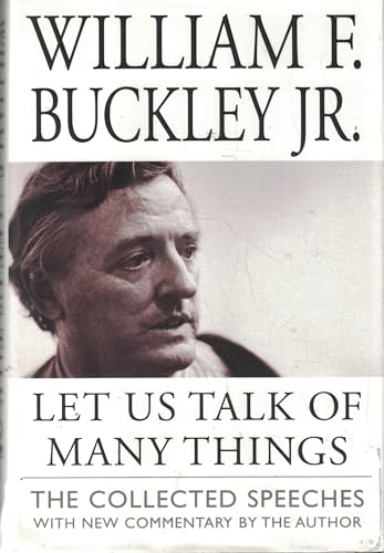 Cover of Let Us Talk of Many Things: The Collected Speeches
