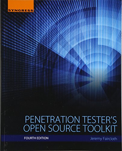 Cover of Penetration Tester's Open Source Toolkit