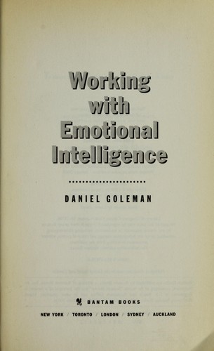 Working With Emotional Intelligence